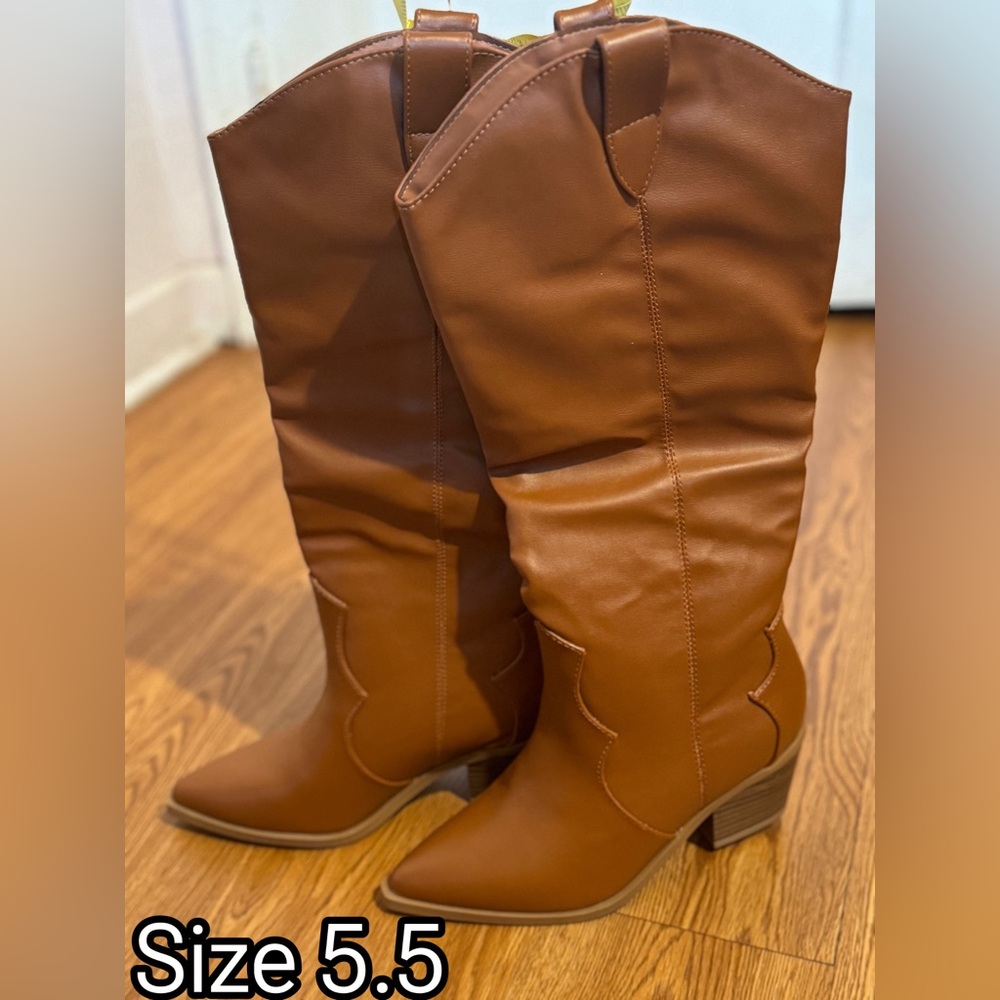 *NEW* Women Knee High Heel winter boots